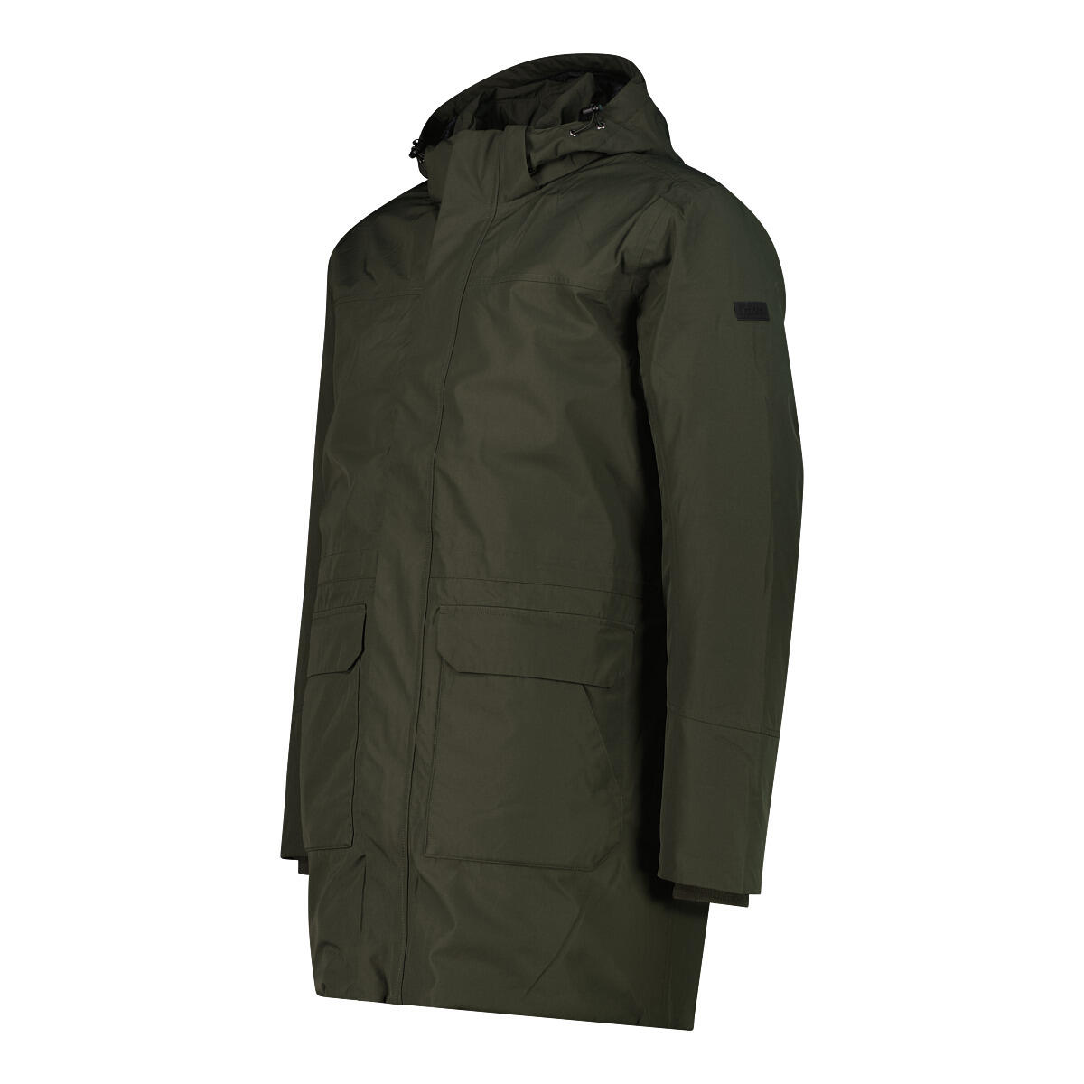 Gevoerde parka met ritssluiting en capuchon CMP 3/3