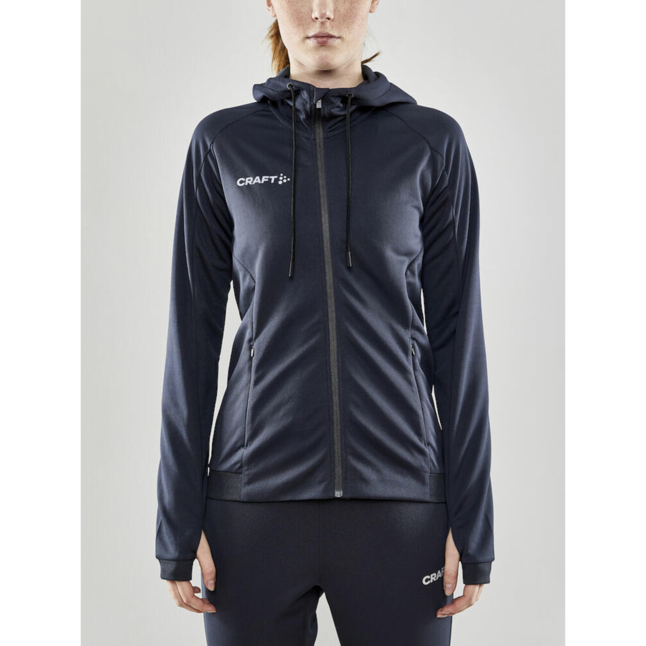 Craft Evolve Hoodie Dames - Asfalt 3/6