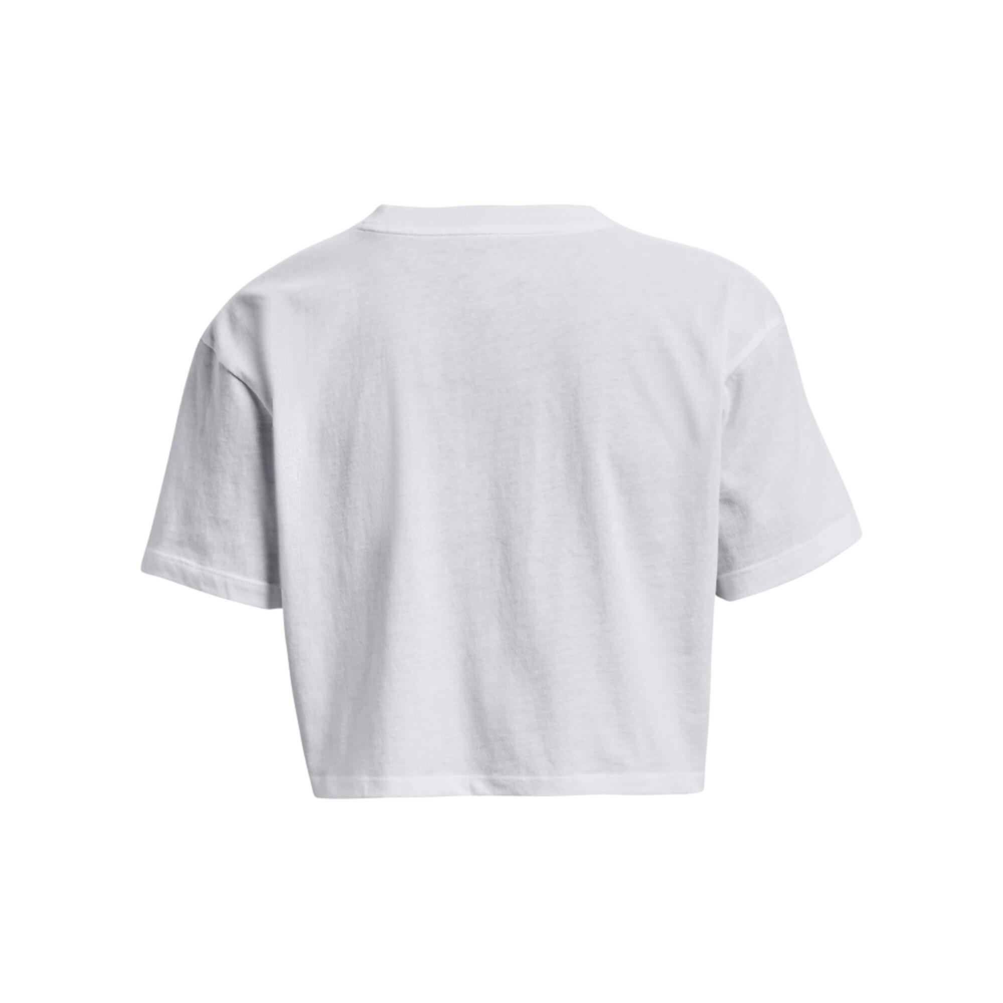 Under Armour T-Shirt Branded Logo Cropped Shirt 1376751 2/2