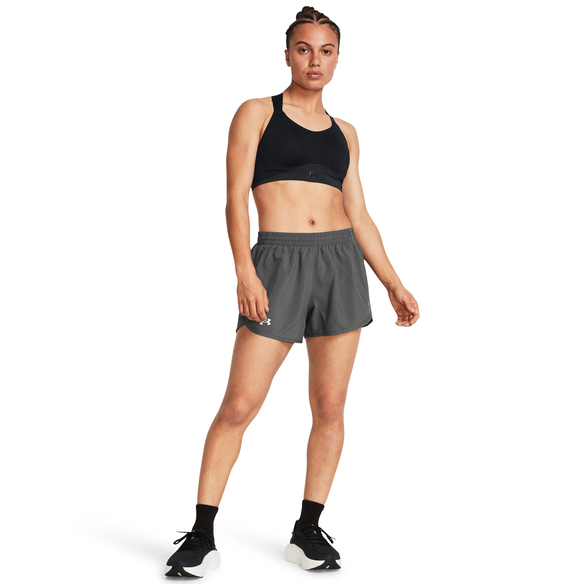 Under Armour Damen Short Fly By 3   1382438 6/6