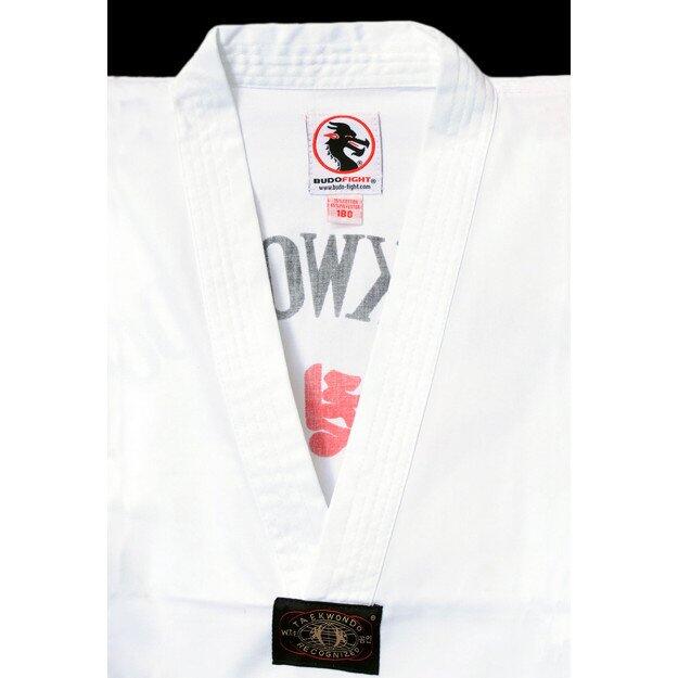 Dobok de taekwondo à col blanc 3/5