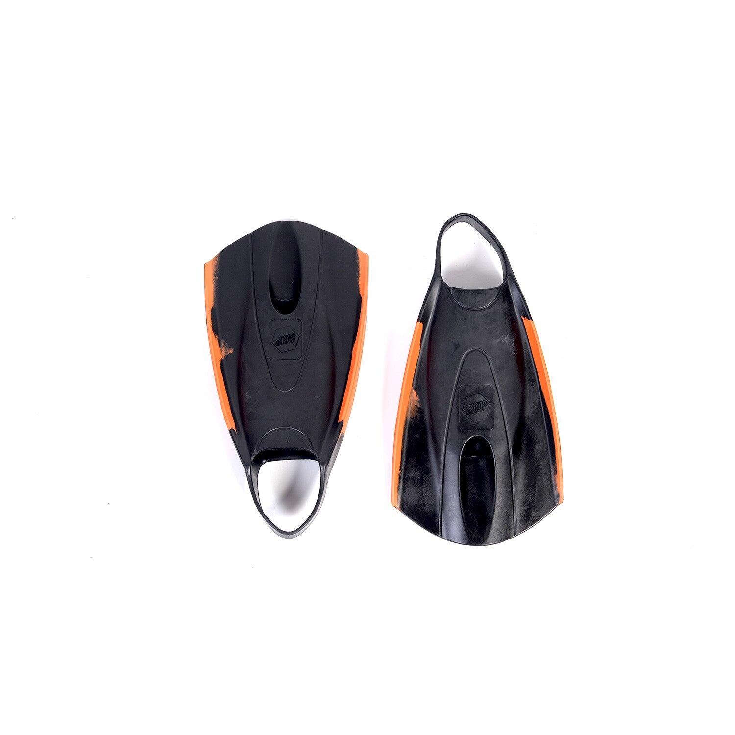 RIP - Barbatanas Smoke - Barbatanas Bodysurf e Bodyboard - Preto / Laranja 2/3