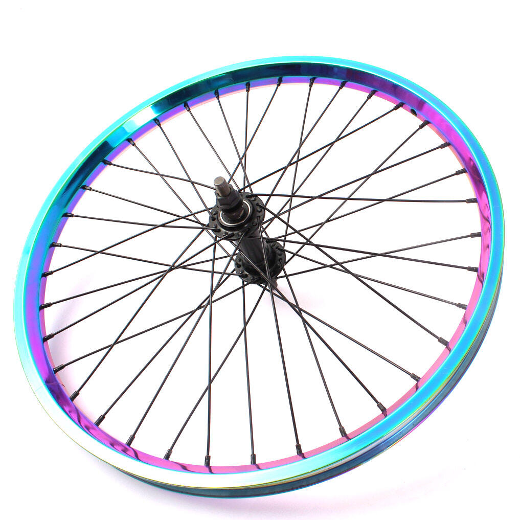 RUEDA BMX DELANTERA MVP OILSLICK 10MM KHEBIKES 5/5