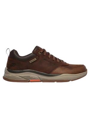 Baskets - Marche - Homme - Skechers Benago - Marron cuivré