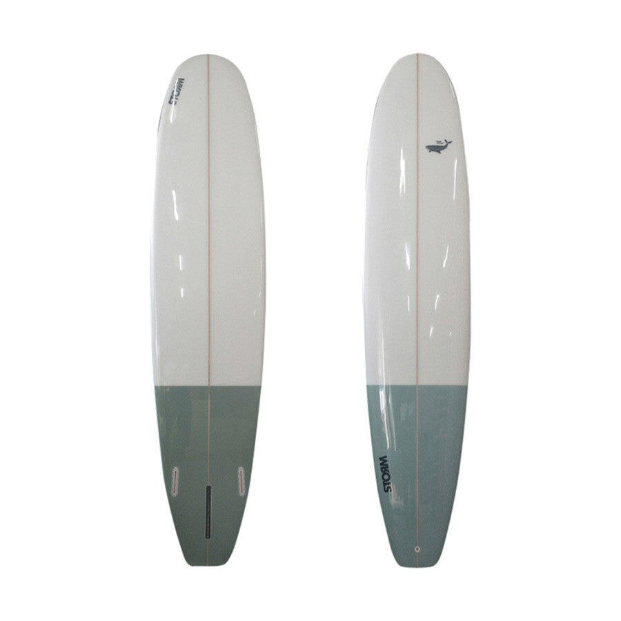 Storm - Storm Surfboard - Longboard - 9'0 - Squared Tail - Planche De Surf - Blanc|multicolore - Taille Unique - Decathlon