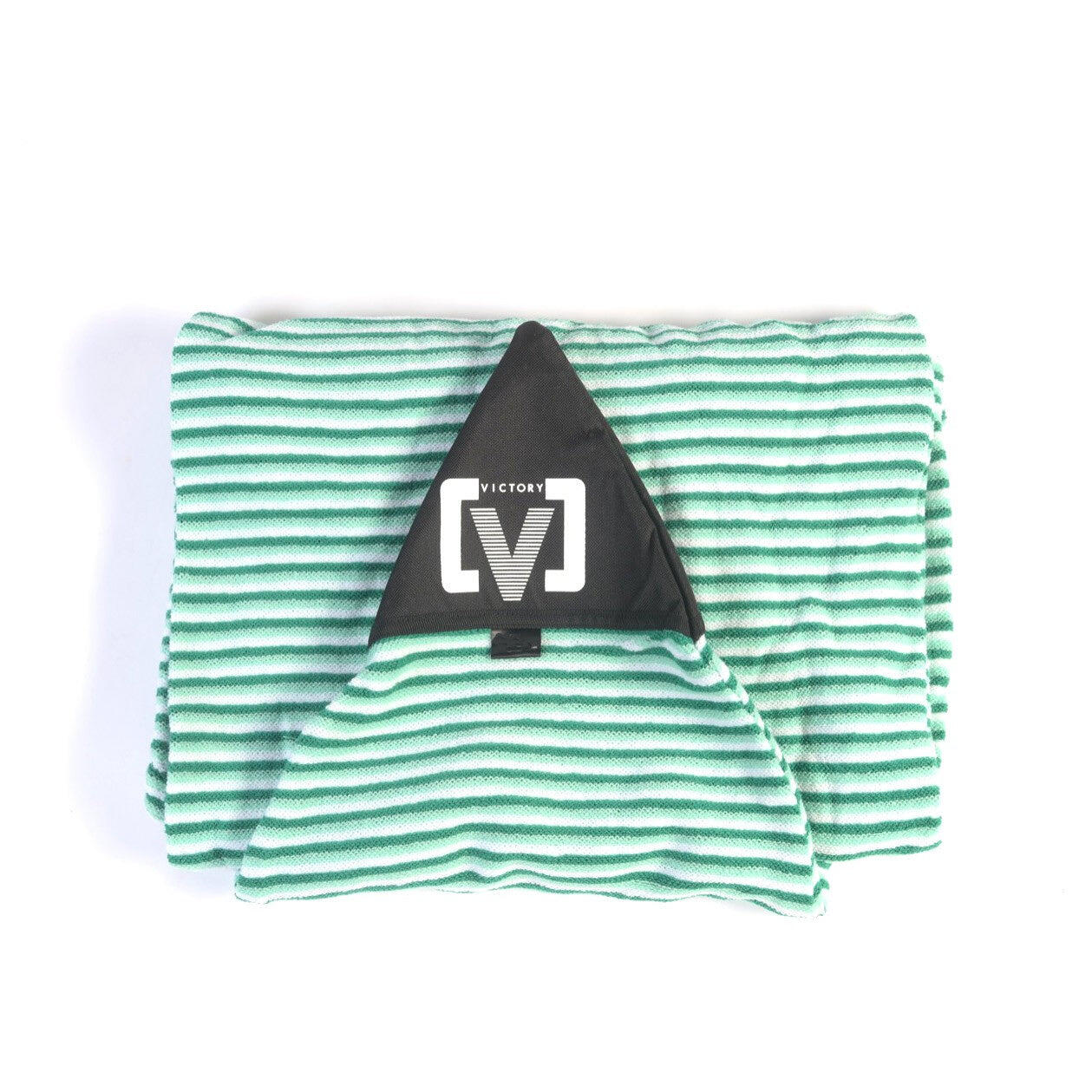 Victory - Victory - Housse Chaussette Surf - Shortboard - 6'10 - Dark Green / Light Green - Housse De Voyage - Blanc|vert - Decathlon