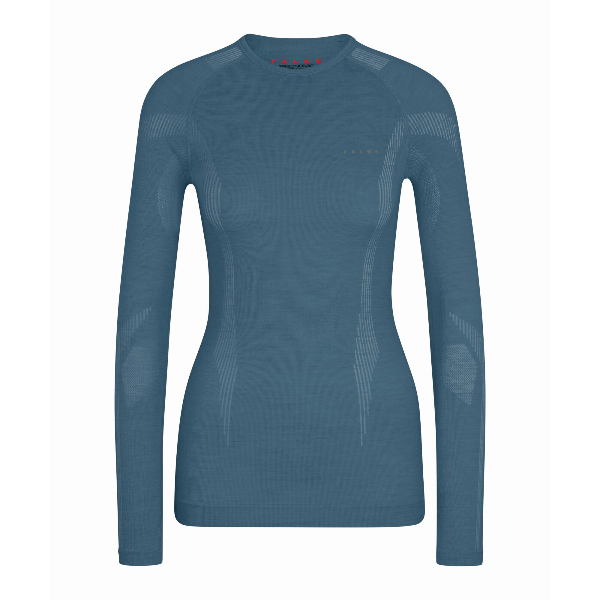 Dames-T-shirt met lange mouwen Falke Wool-Tech 3/5