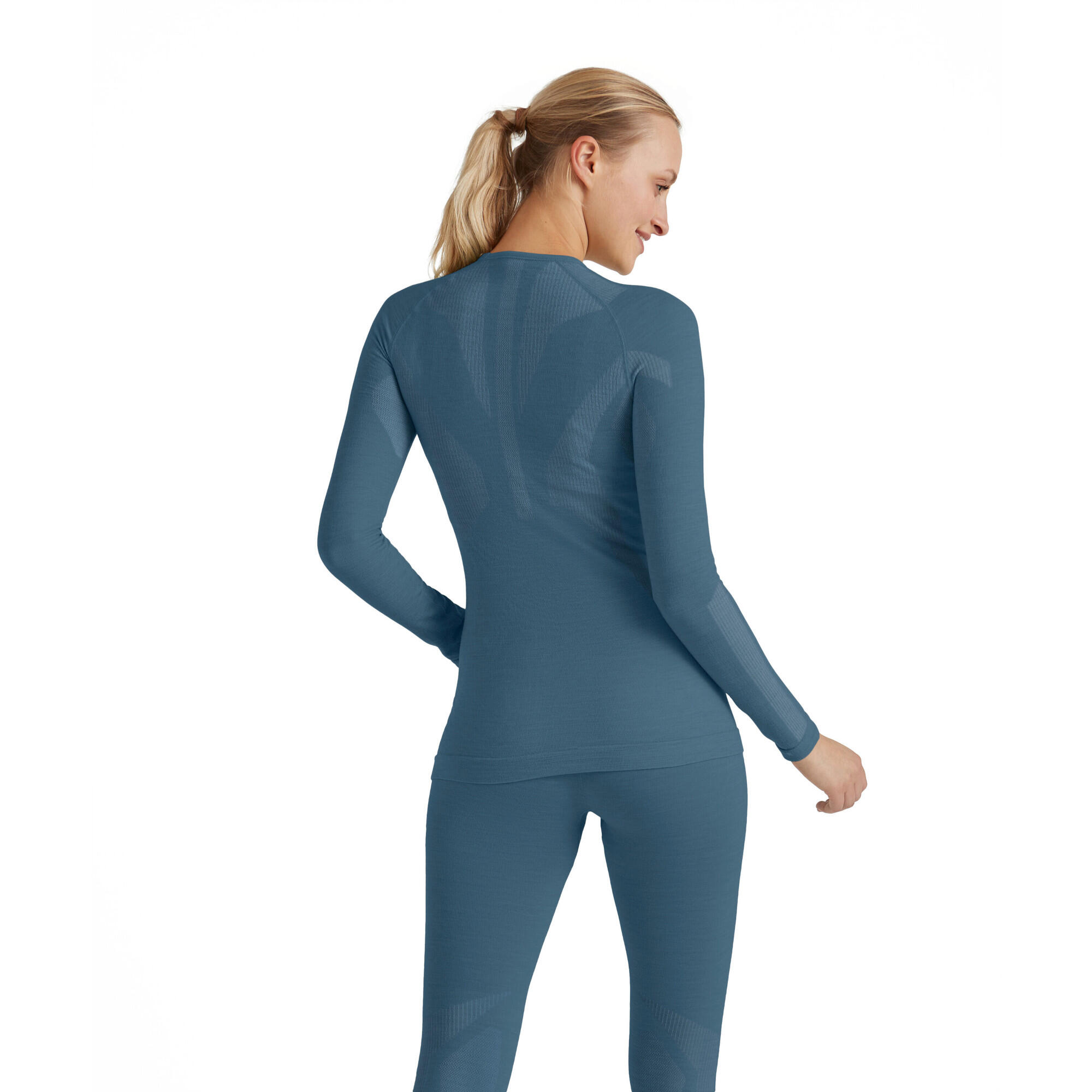 Dames-T-shirt met lange mouwen Falke Wool-Tech 2/5