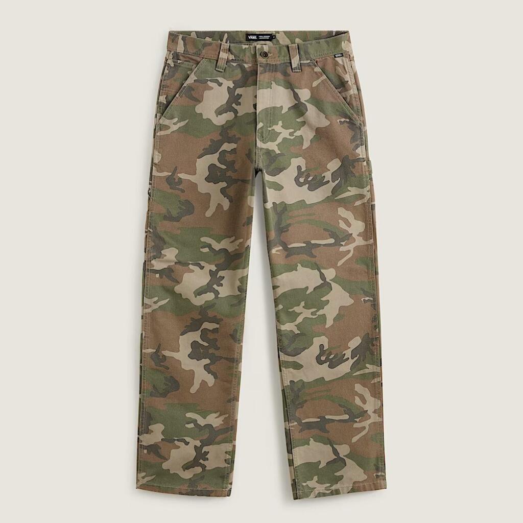 Broek Vans Model Drill Chore Carpenter Kleur Groen 2/5