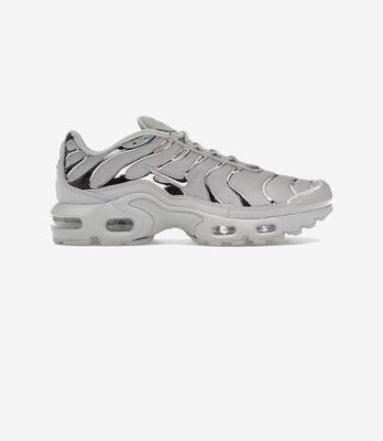 Nike Air Max Plus Light Iron Ore Gym Red Smoke Grey Metallic Silver (GS)