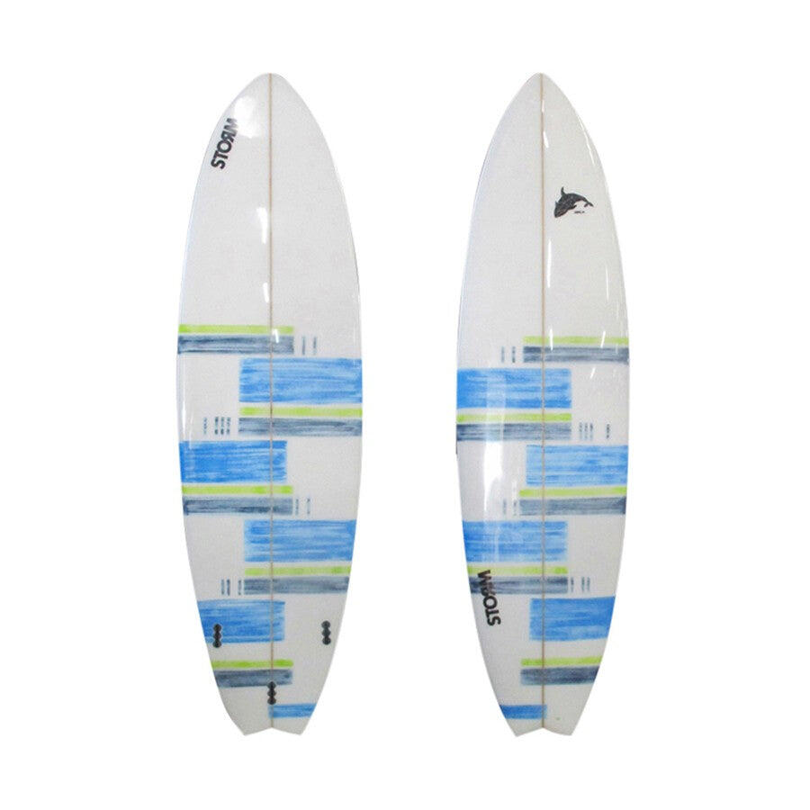 Storm - Storm Surfboard - Orca D6 Model - 6'6 - Planche De Surf - Multicolore - Taille Unique - Decathlon