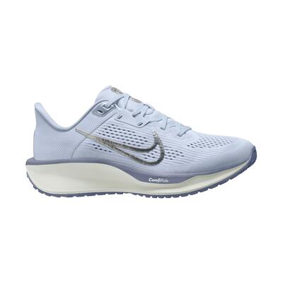 Hardloopschoenen nike quest 6 grijs voetbal/zilver metallic