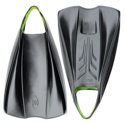 POD - PF2 - Pinne per bodyboard - Nero / Lime