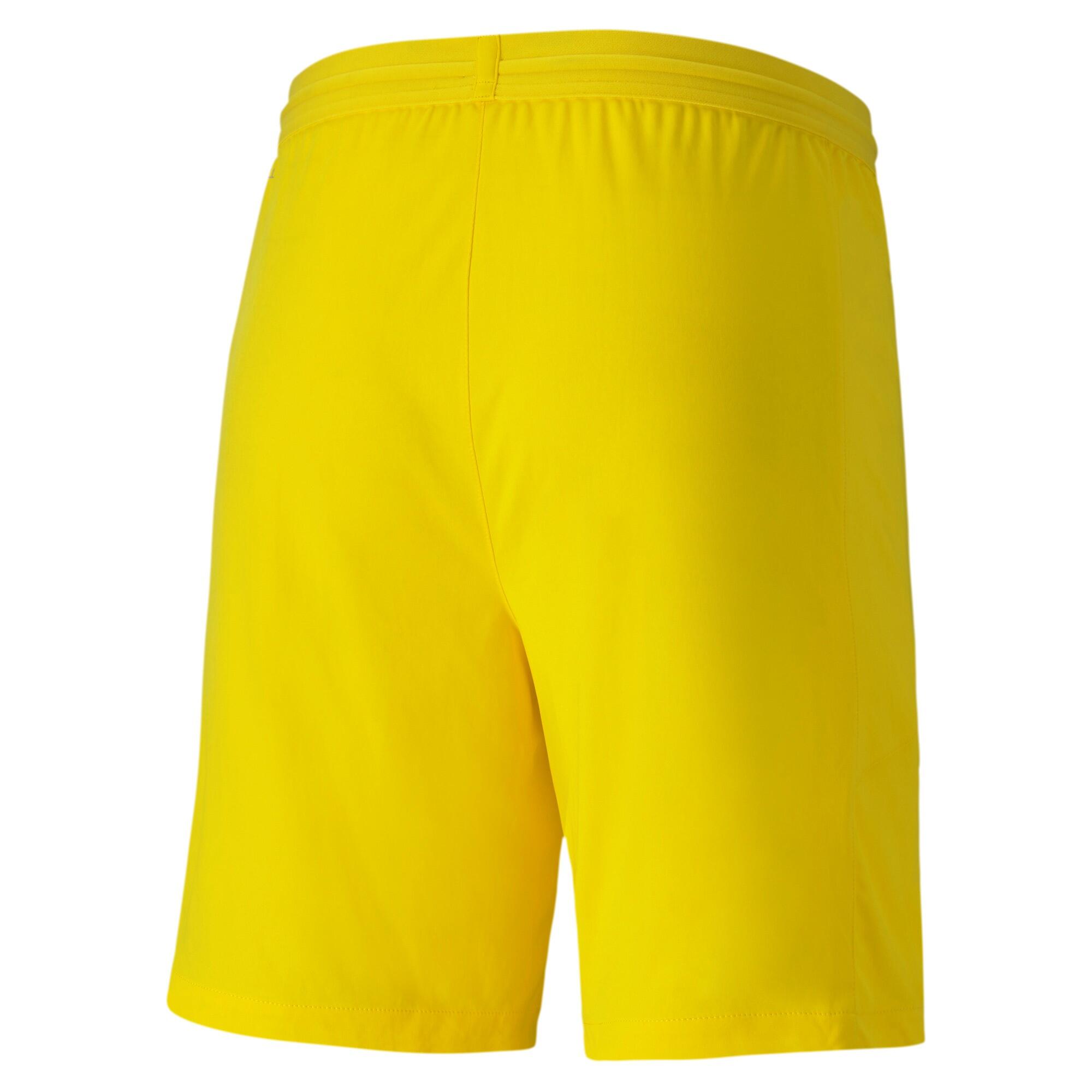 Korte broek Puma Teamfinal 21 Knit Shorts, Geel, Mannen 6/6