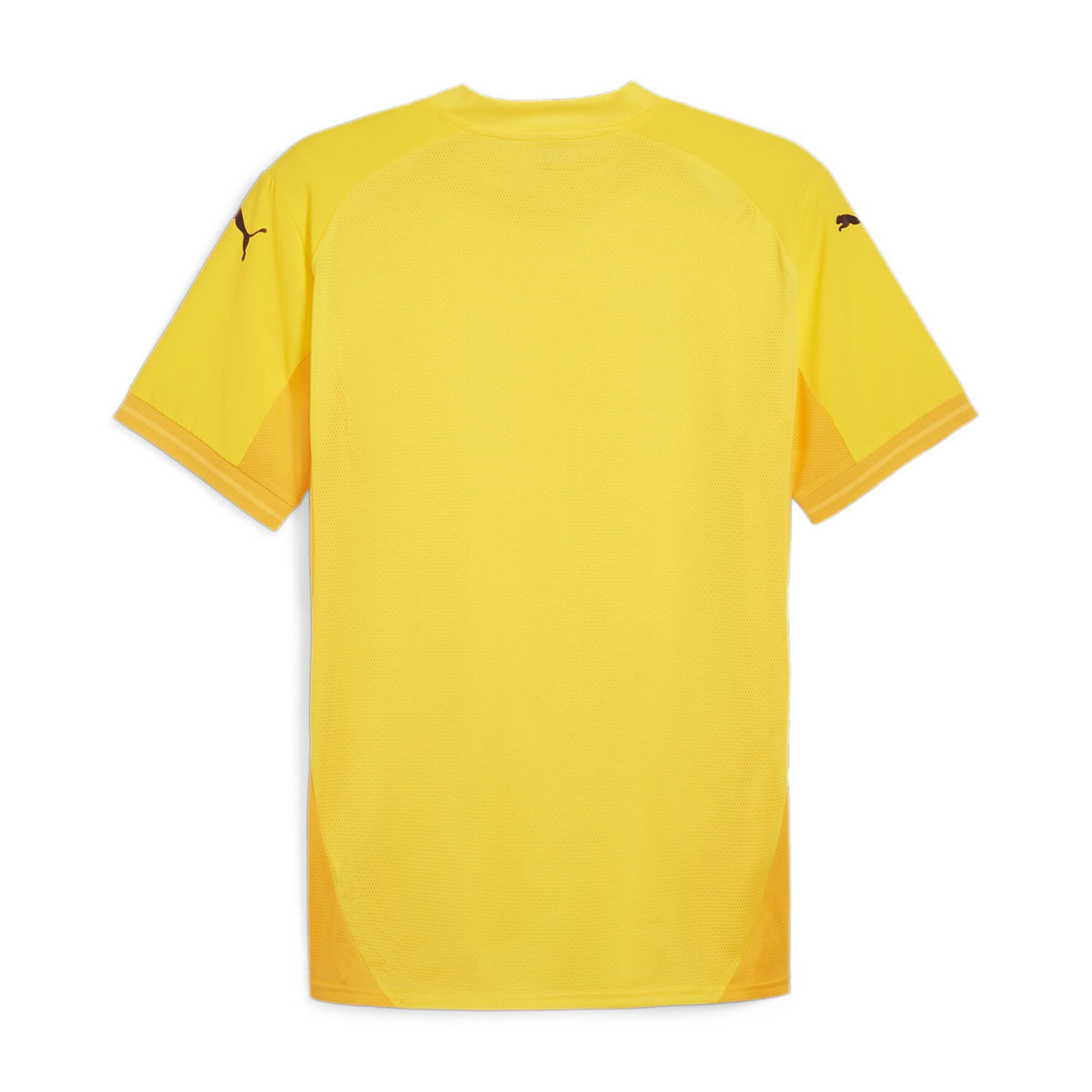 Puma Teamfinal Maillot Manches Courtes Homme - Jaune 2/5