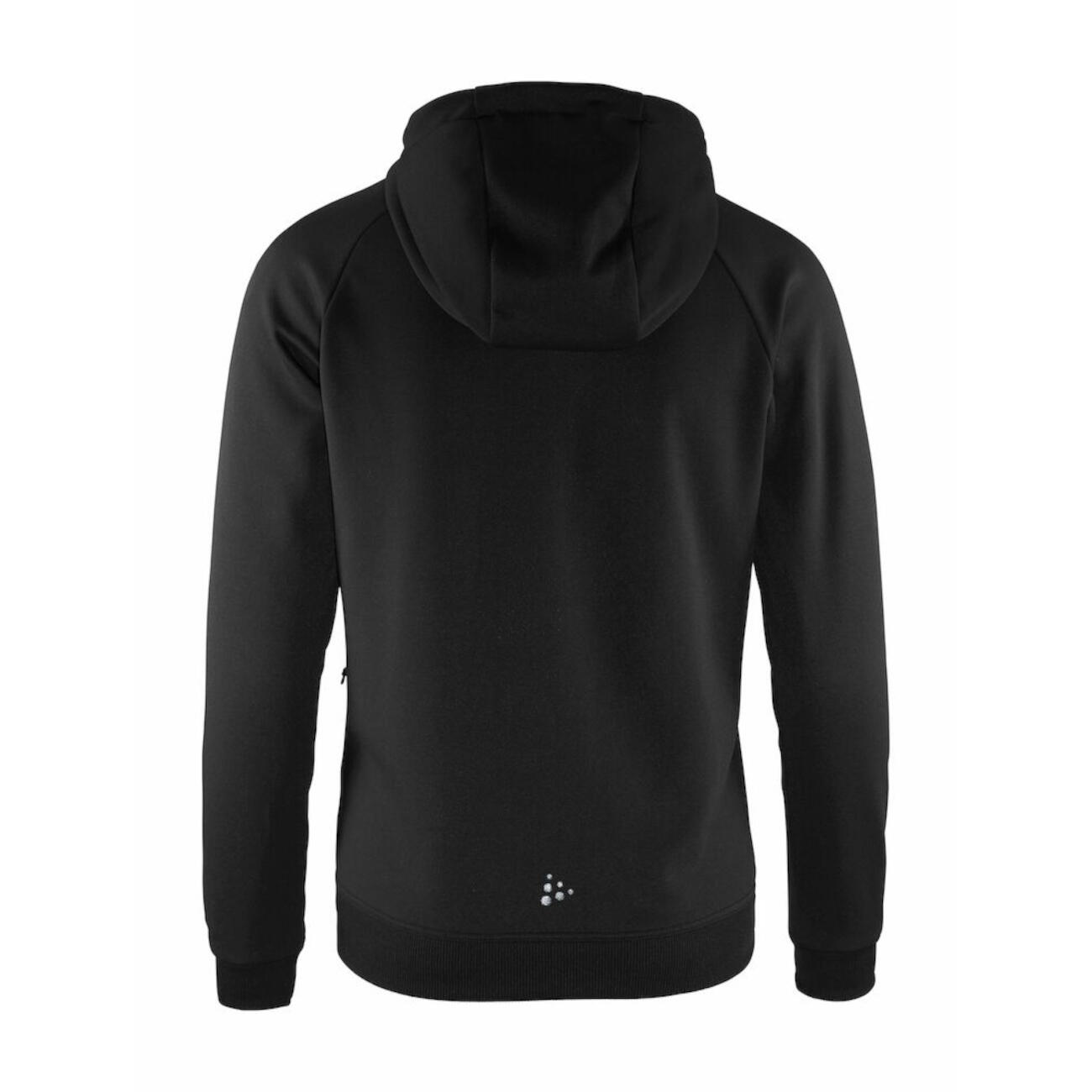 Craft Unify Hoodie Dames - Zwart 2/4