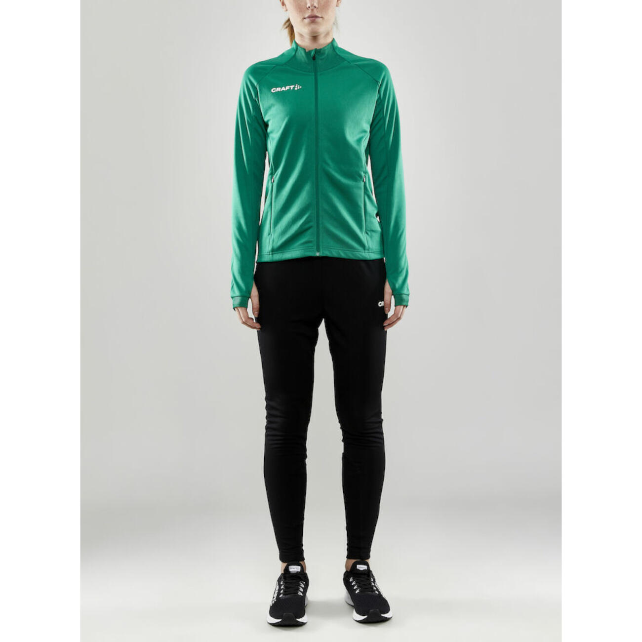 Gilet d'entraînement Craft Evolve Full Zip Femme - Vert 5/5