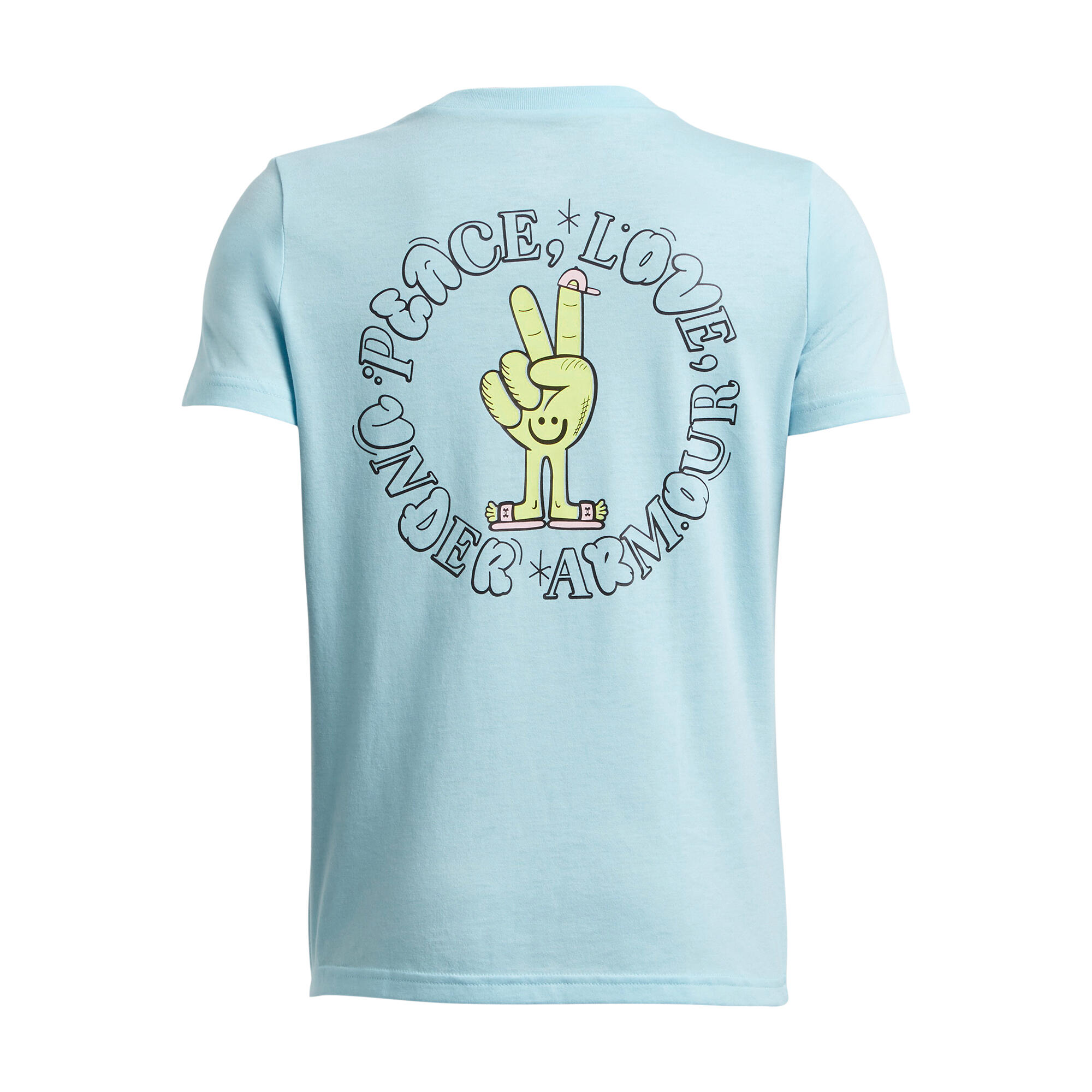 T-shirt met korte mouwen Under armour model 1390009_494 voor jongens 3/3