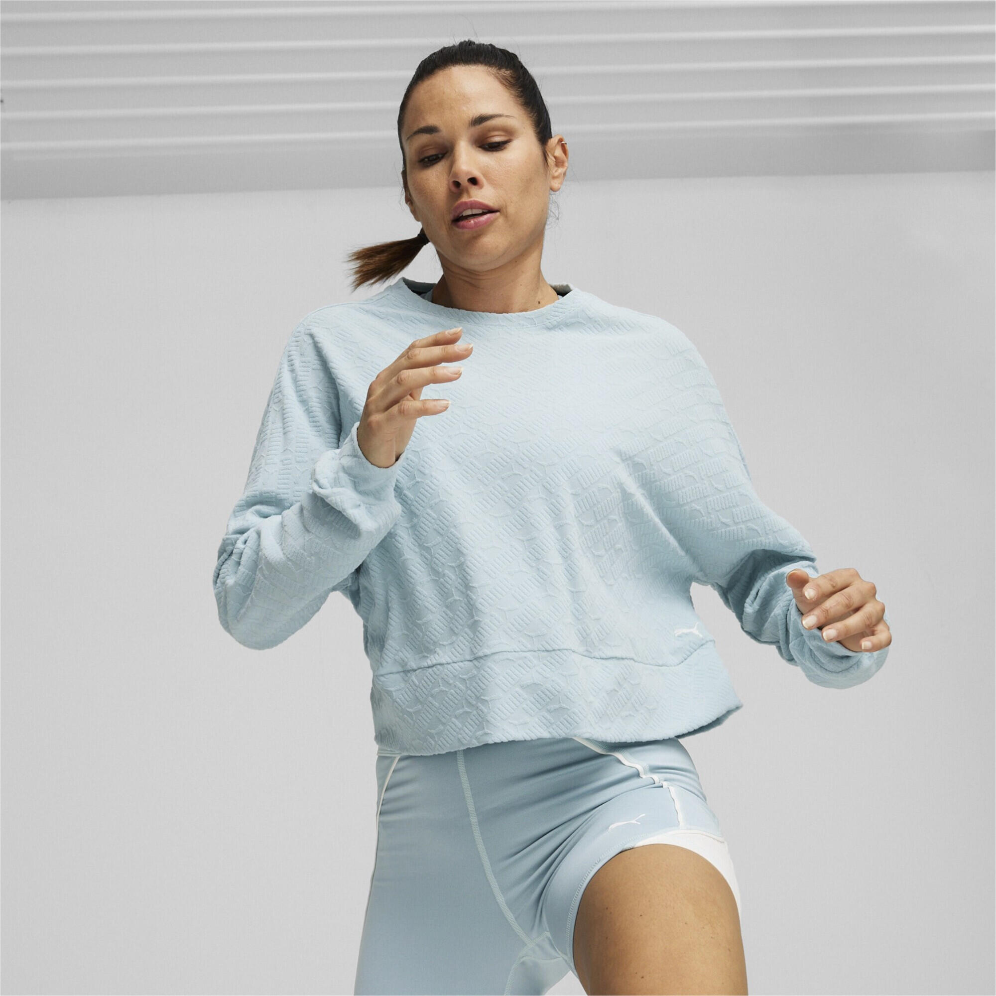 Puma Damen Pullover Puma Fit Branded Fleece Crew 524124 2/9