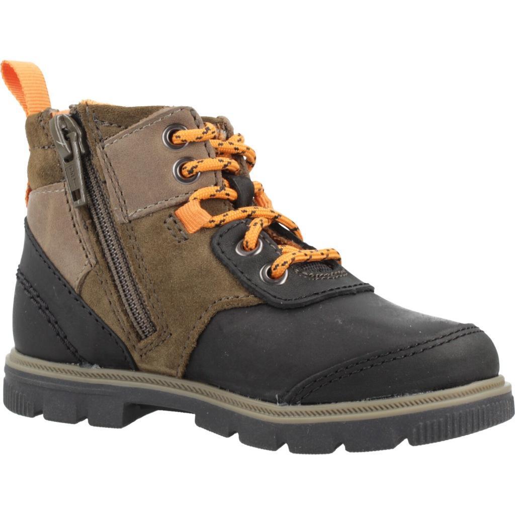 Botas Clarks Modelo Lorcam Hike T Combi Cor Verde 5/5