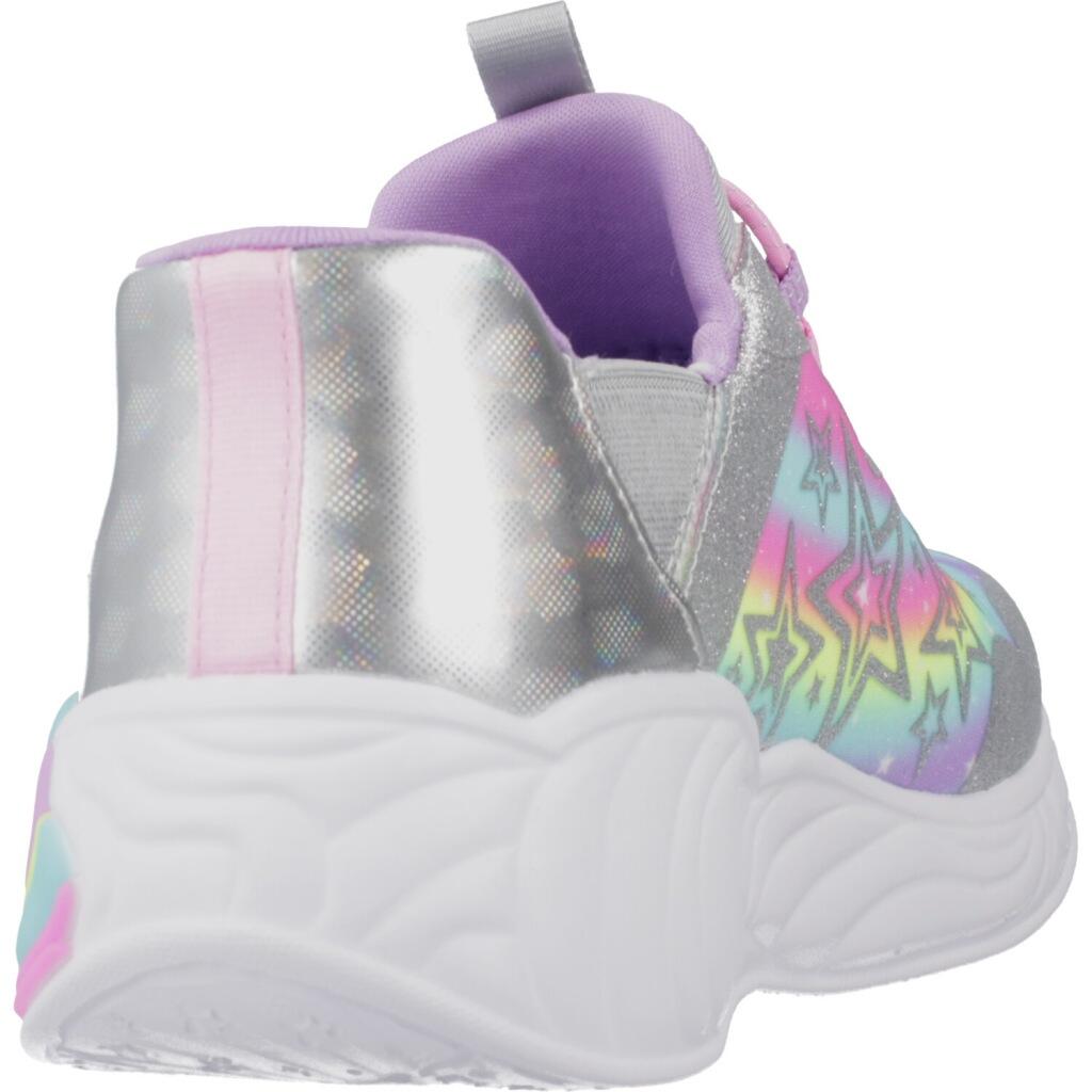 Baskets fille Skechers Unicorn Dreams Starry Lite 3/5