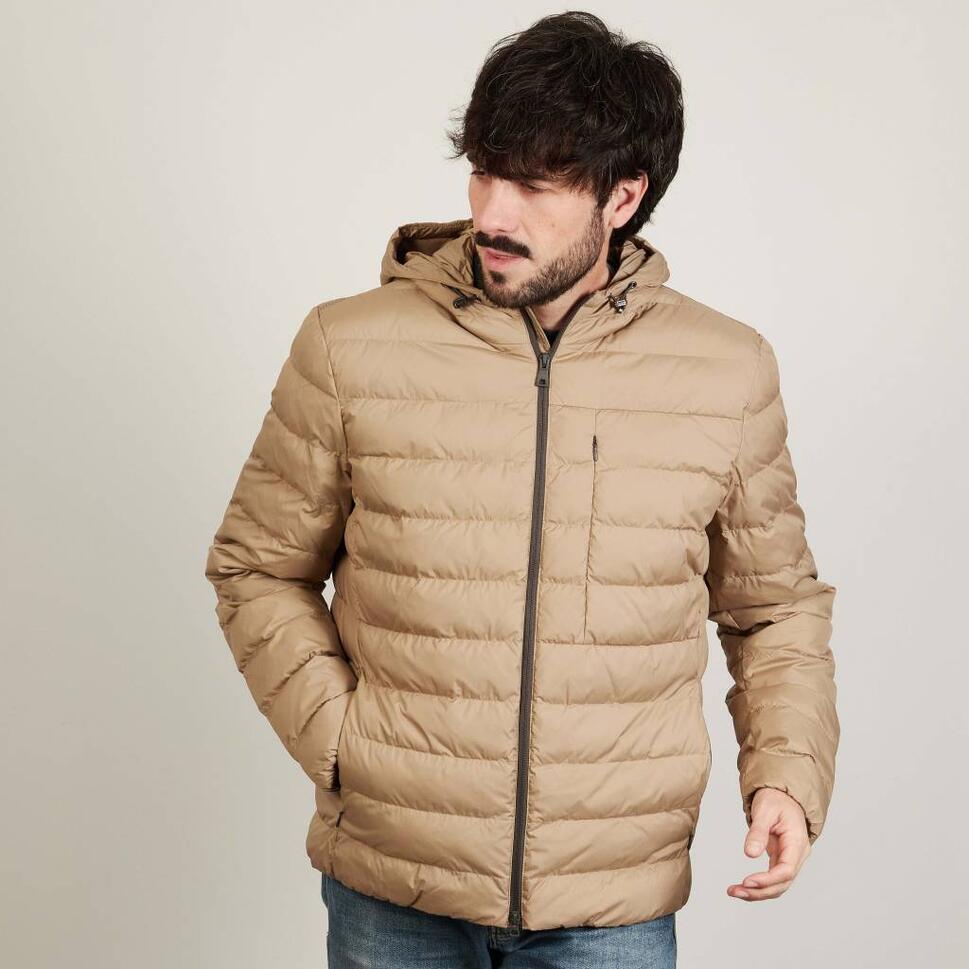 Kurtka GEOX M2628A T2937 M DENNIE HOOD JACKET Jasnobrązowy