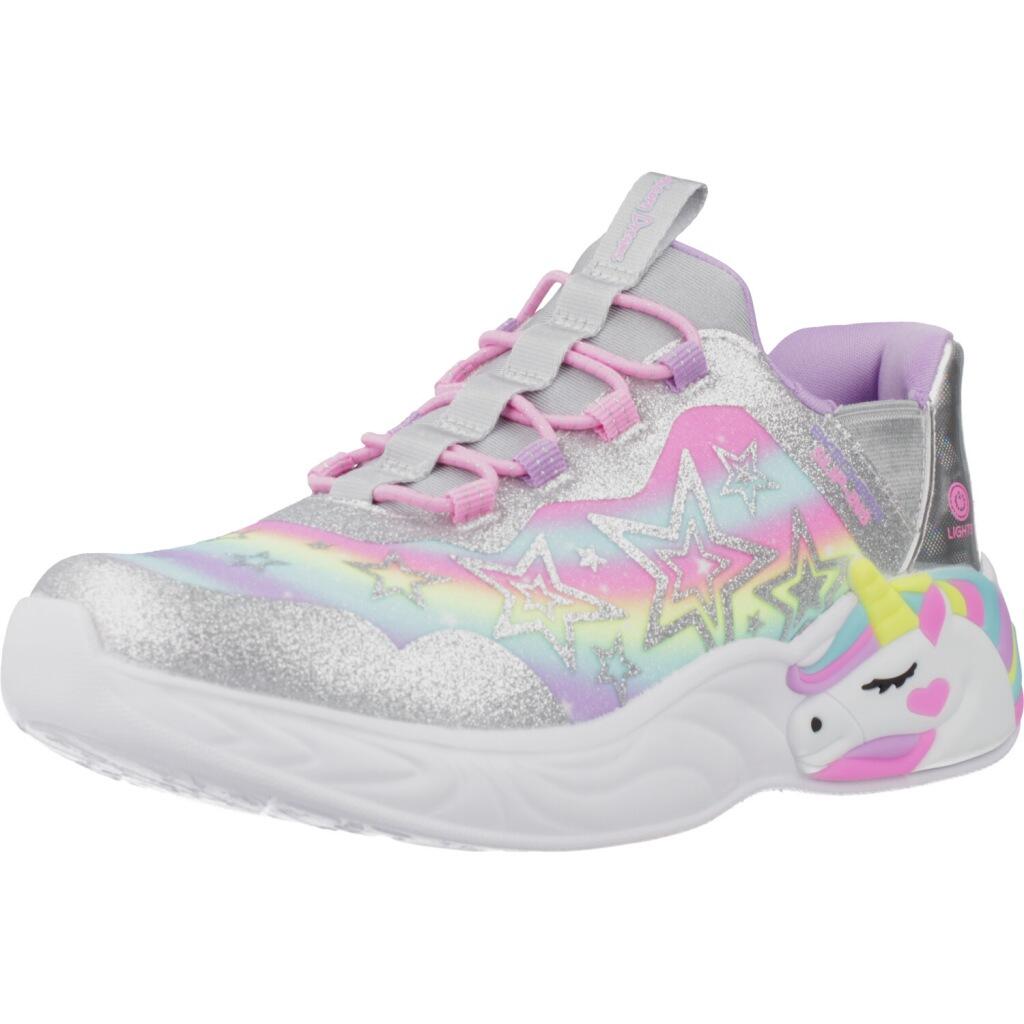 Kapcie SKECHERS UNICORN DREAMS Srebrny