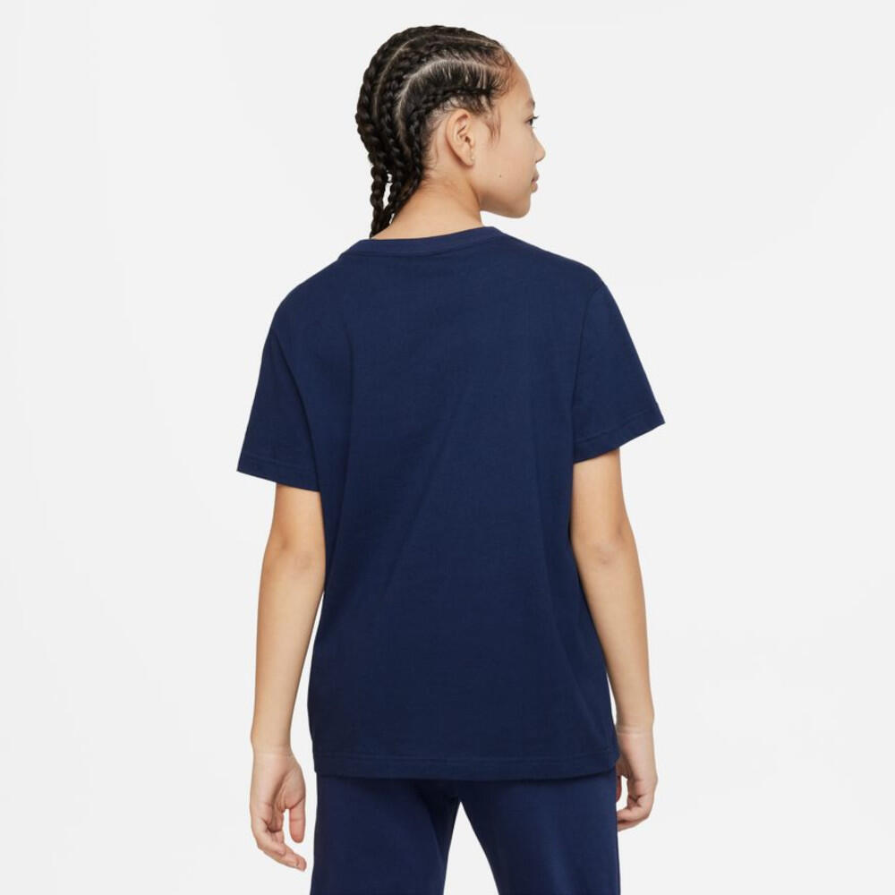 T-shirt Bambina NIKE Sportswear XL in Midnight Navy 2/3