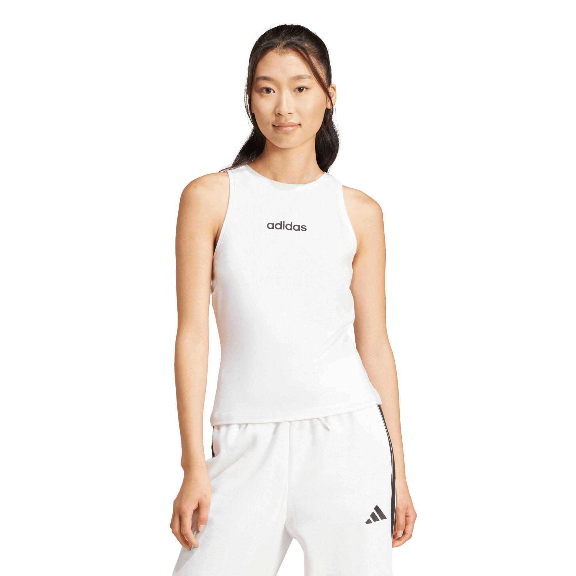Adidas Sport W Lin Sj Tk Tank Top Dame 2/5