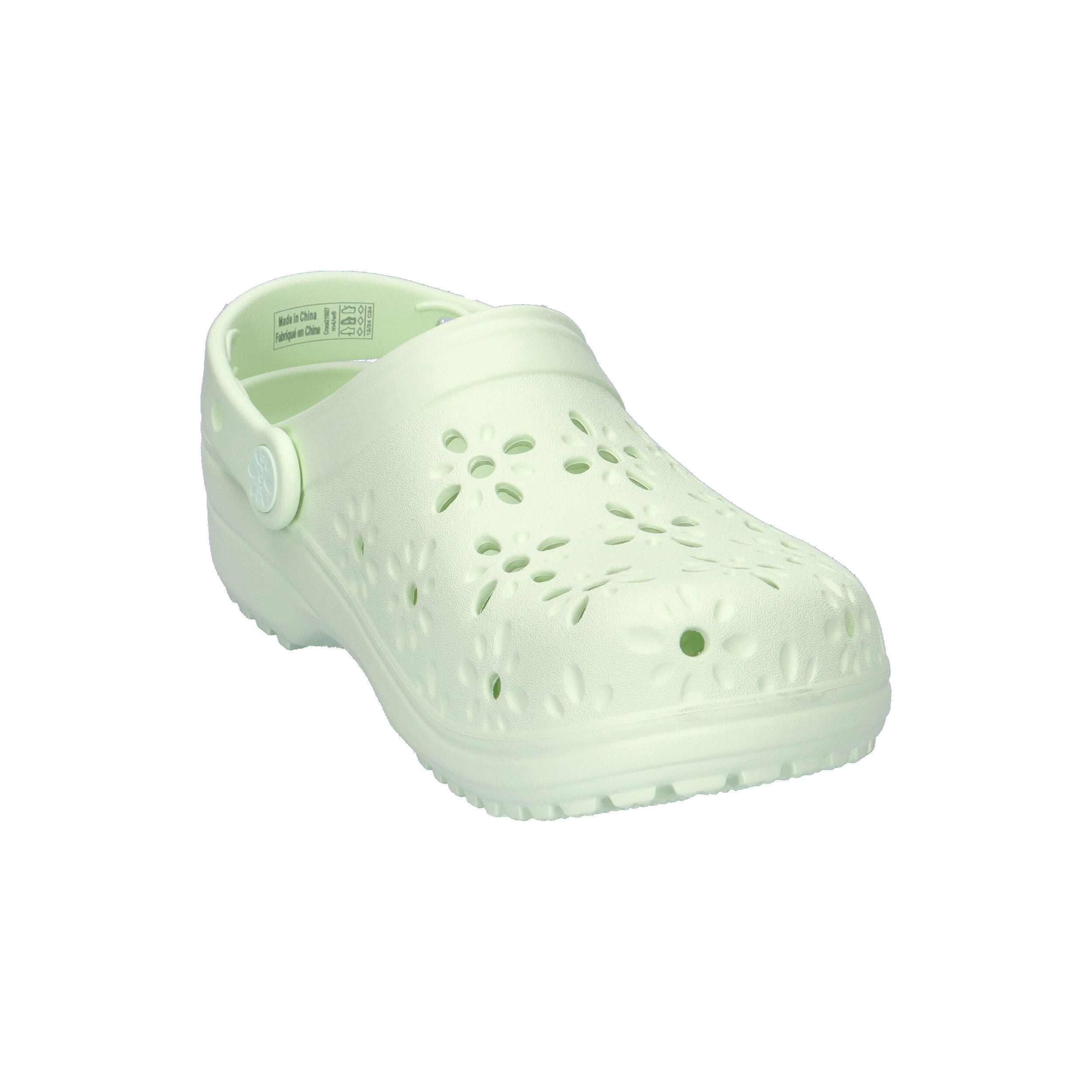 Crocs Schuhe Classic Floral Cut Out Clog 210927 2/15