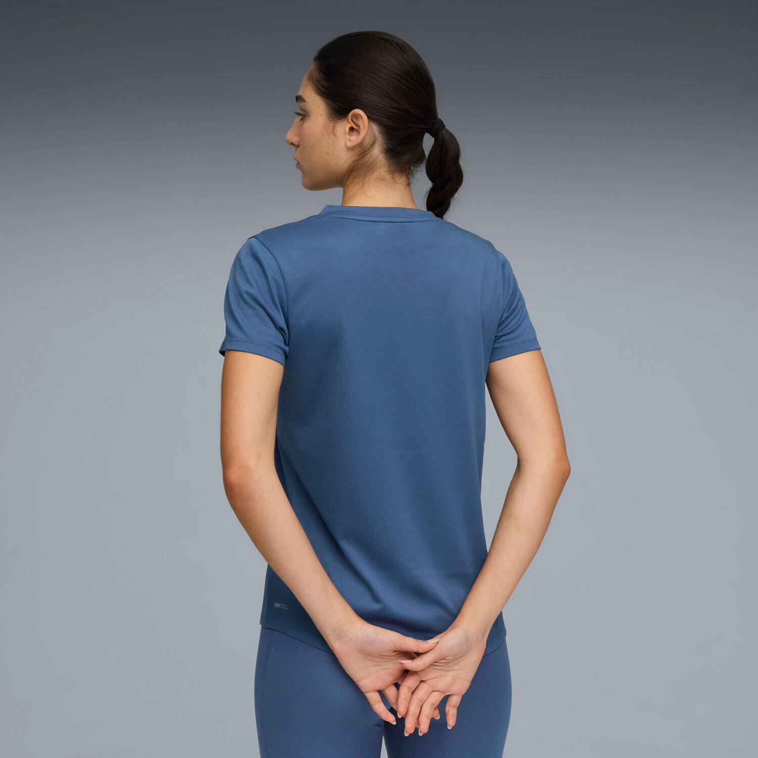 Puma Damen T-Shirt TAD ESSENTIAL VNECK Tee 525890 3/9