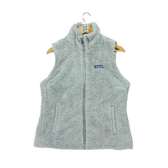 Seconda Mano - Giacca in pile grigia da donna - Stato eccellente