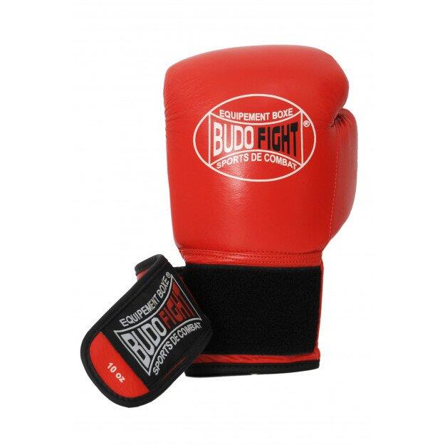 Guanti da boxe Falcon in pelle rossi 4/4