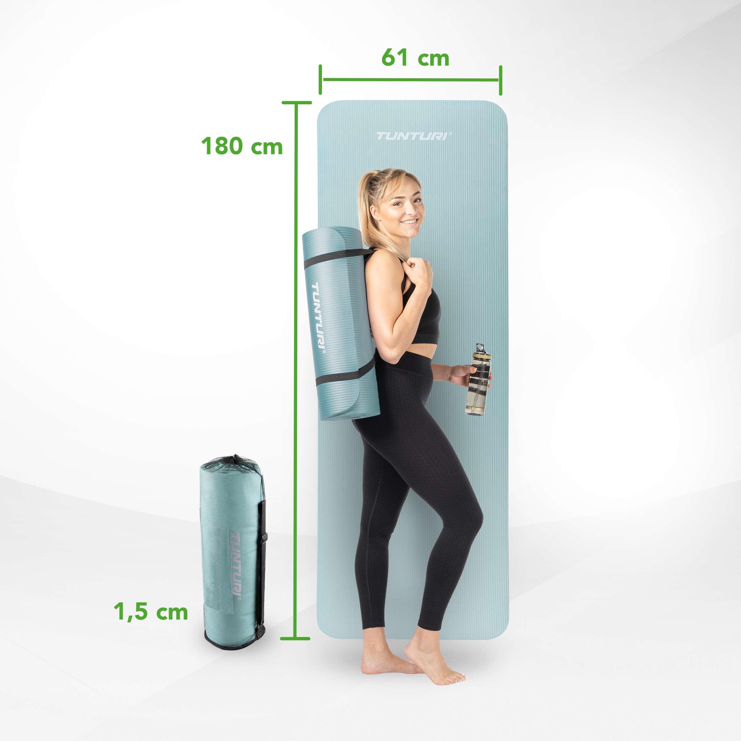 Esterilla de Pilates NBR 180 x 60 x 1,5 cm Tunturi 7/7