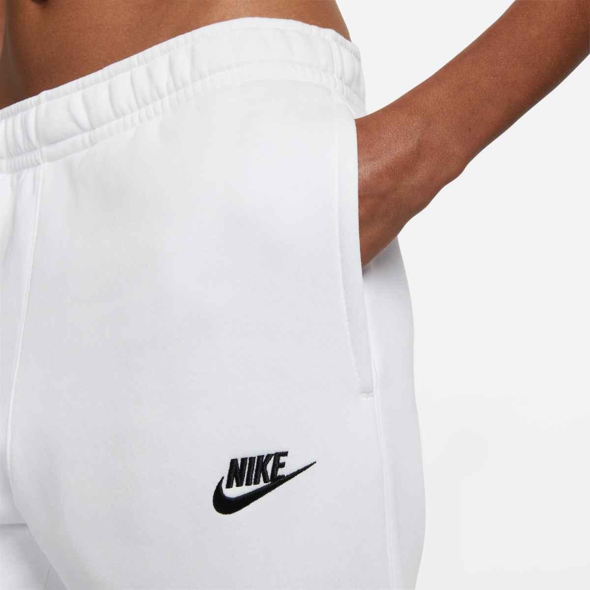 Pantatuta uomo (fleece) nike bianco 3/6
