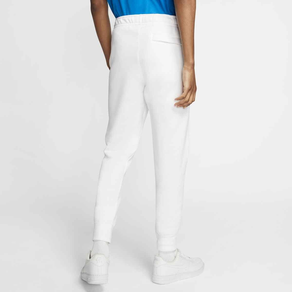 Pantatuta uomo (fleece) nike bianco 2/6