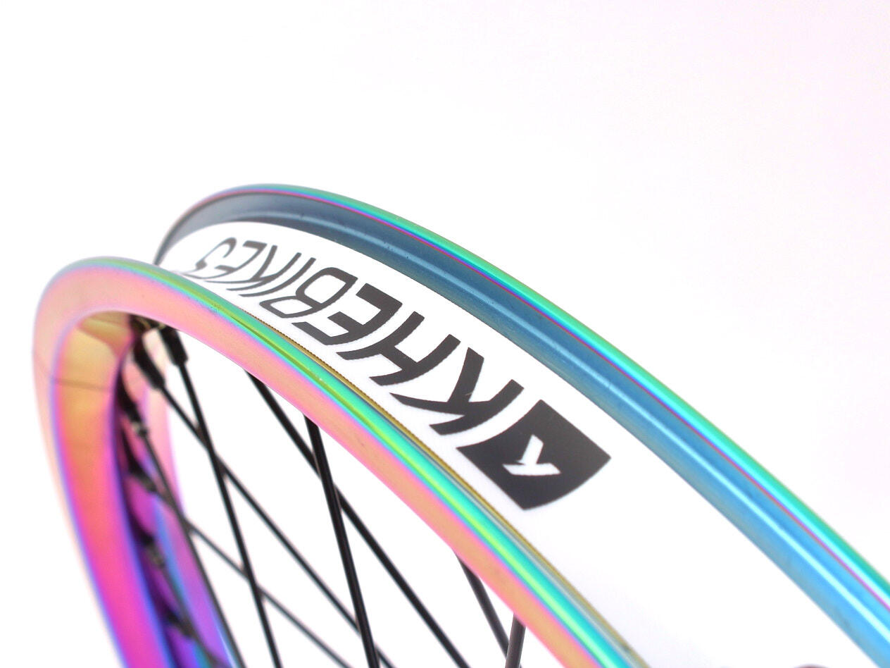 JUEGO DE RUEDAS BMX MVP 20 PULGADAS OIL SLICK 14MM S/B KHEBIKES 5/5