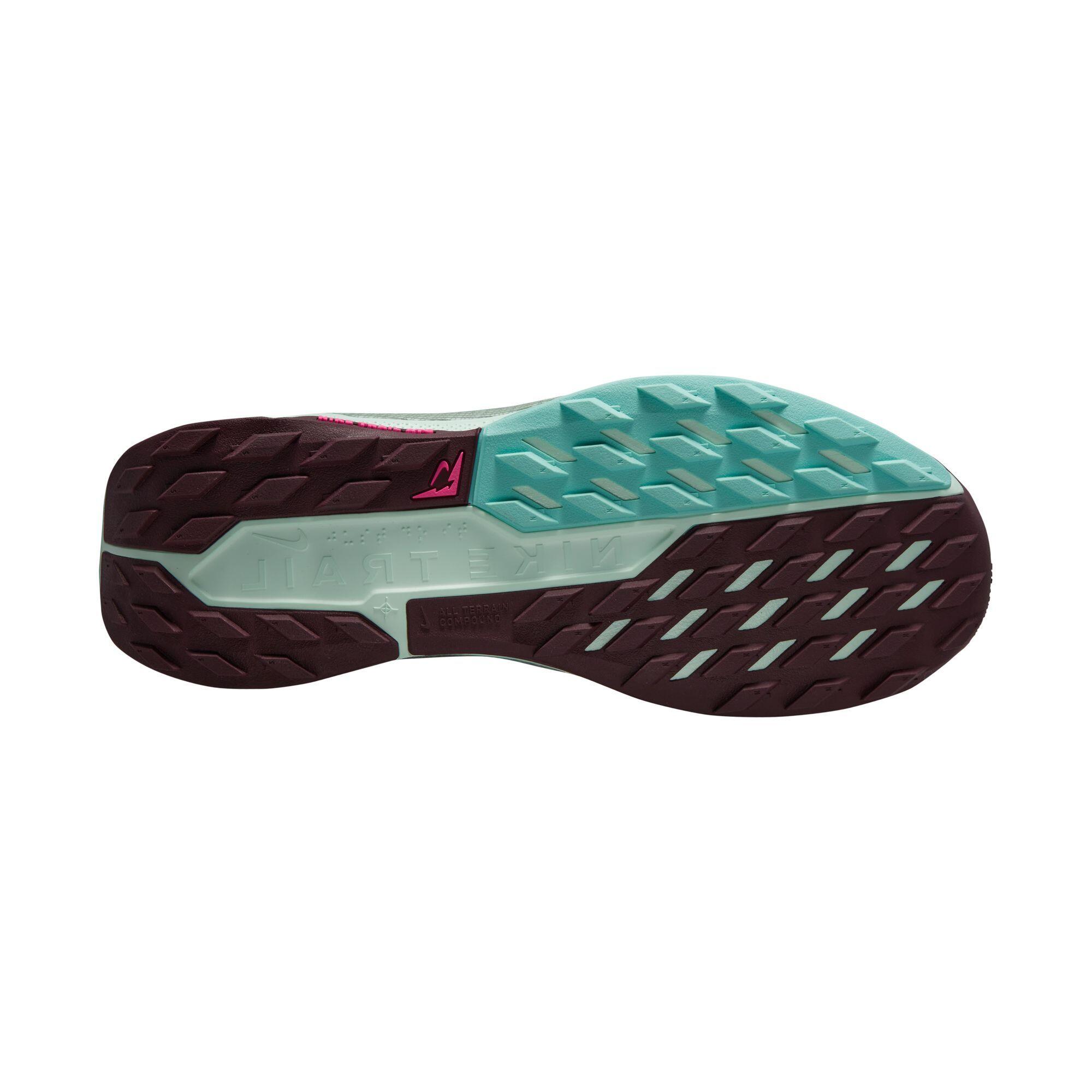 Nike Nike Reactx Pegasus Trail 5 - clay green/burgundy crush-bleached 3/3