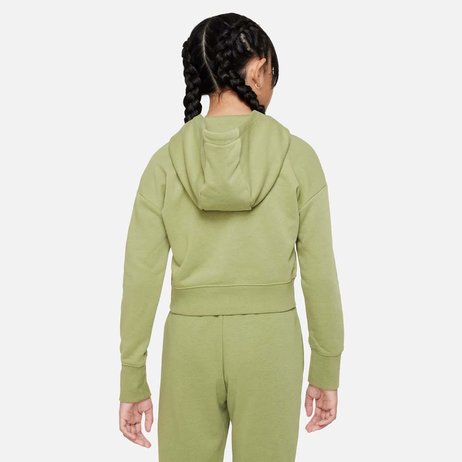 Nike Mädchen Sweatshirt Club French Terry Cropped Hoodie DC7210 2/2