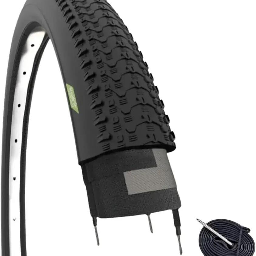 Tyre 27.5x2.10 (54-584)+inner tube, bike tyre 27.5 x 2.10 road EV