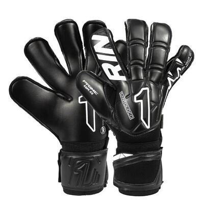 Guanti da Portiere Calcio Rinat Bambino Santoloco Prime Bianco Erba Naturale