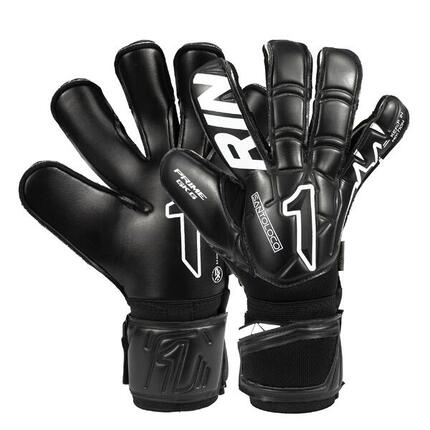 Gants de Gardien Football Rinat Adulte Santoloco Prime Noir Pelouse Naturelle