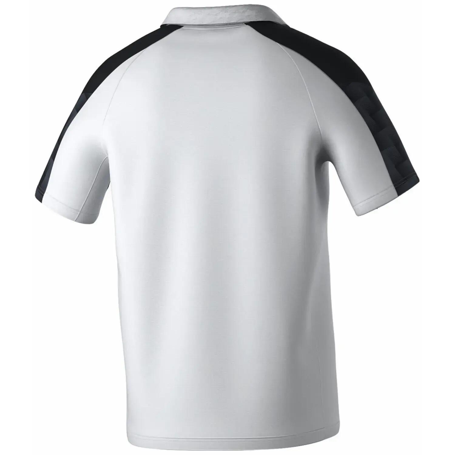 565 Erima Evo Star Polo-Shirt Blanc/Noir 4/4