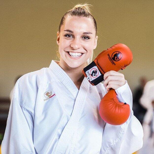 Guanti da karate omologati FFK rossi 5/5