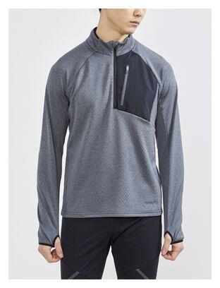 Haut Core Trim Thermal 1/2 zip homme gris 2/4