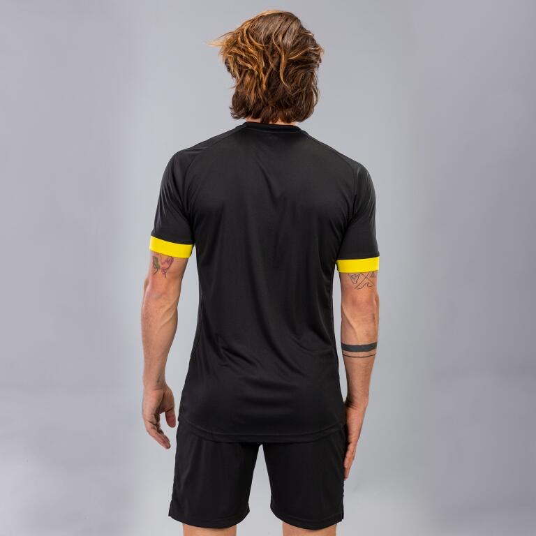 T-shirt manga curta Homem Joma Supernova preto amarelo 3/5