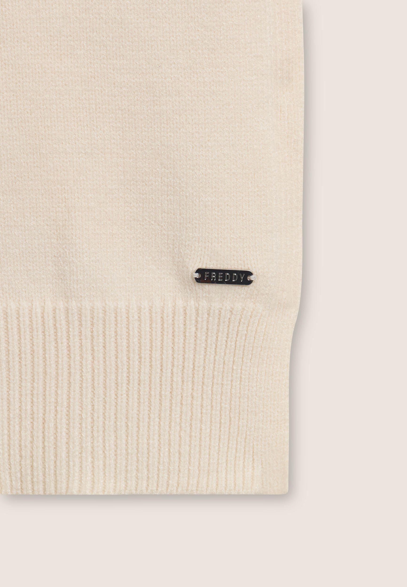 Sciarpa in maglia a coste con logo FREDDY 3/3