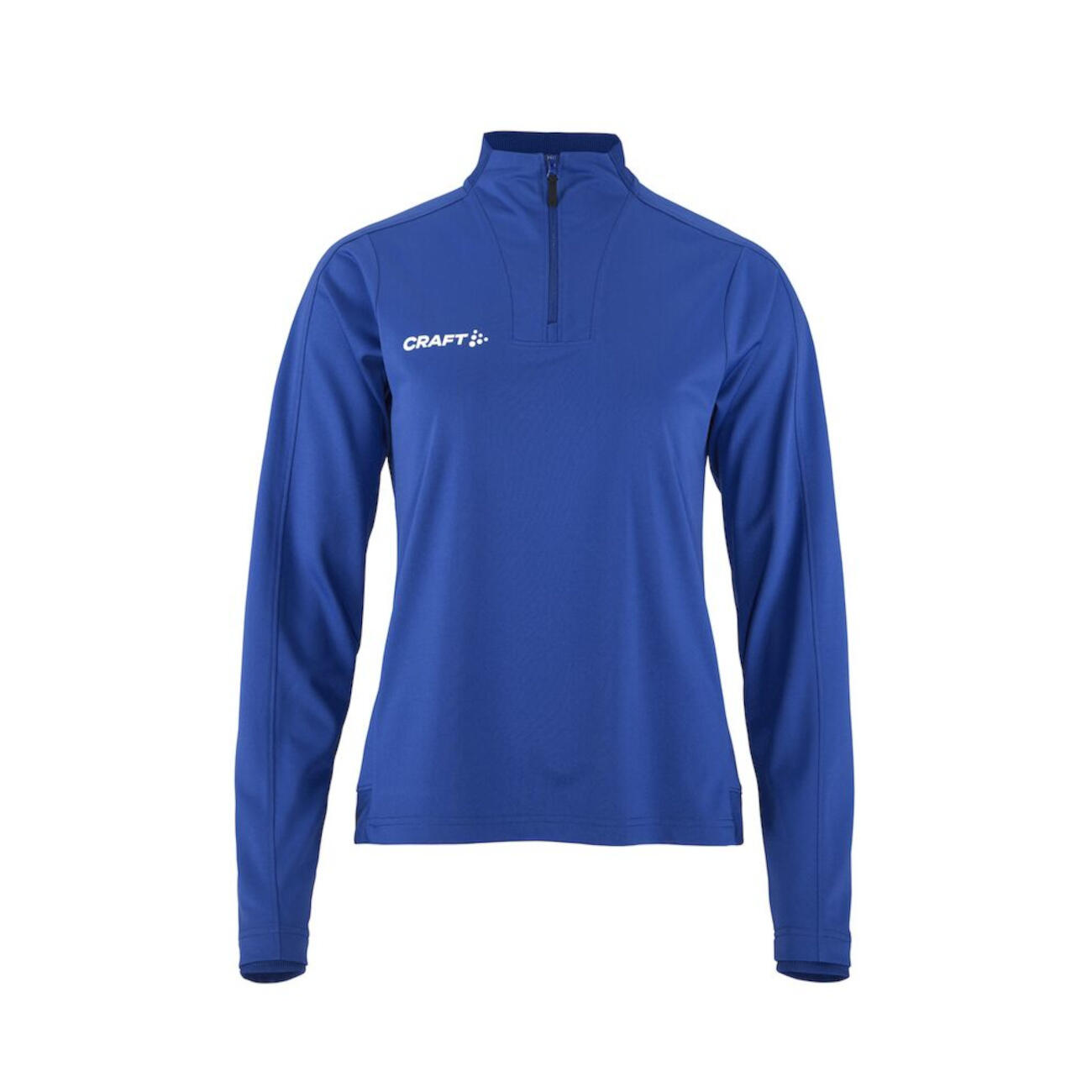 Craft - Veste Imperméable 1/2 Zip Femme Craft Evolve 2.0 - Sous Pull - Bleu - Decathlon