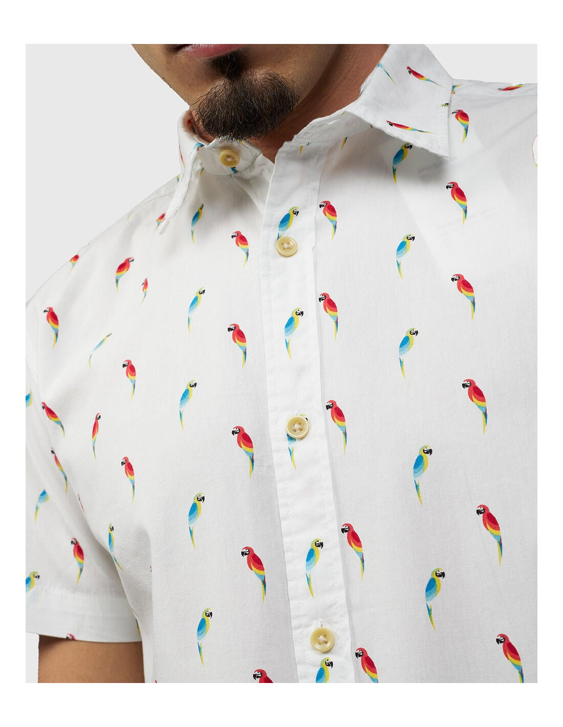 JACK & JONES 12182201 Slim - Camisa 4/5
