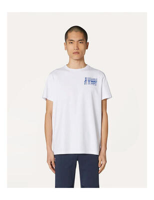 T-shirt con scritte multiple K-WAY Odom